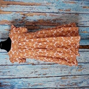 Jacquie the label daisy tiered babydoll dress